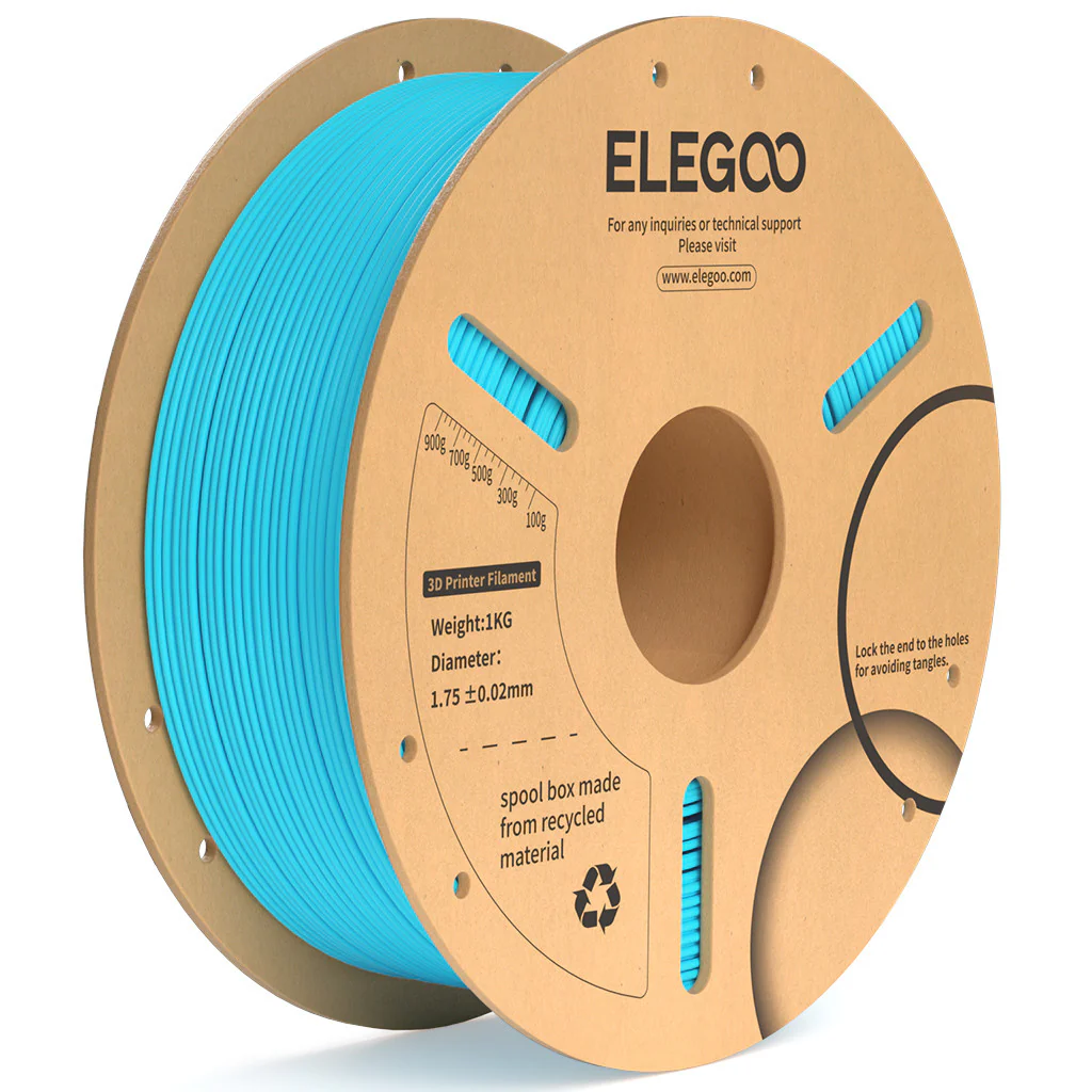 Elegoo PLA+ - Sky Blue - 3D Filament 1.75mm, 1kg