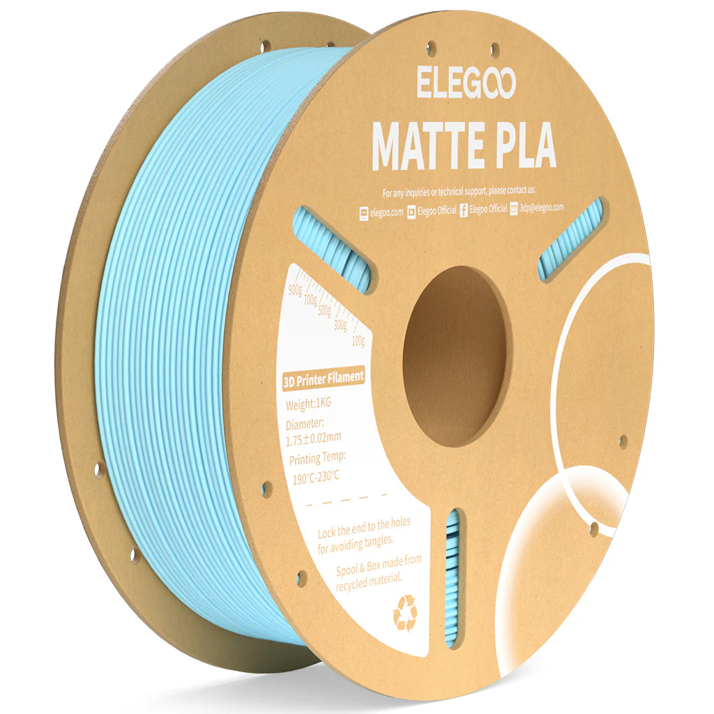 Elegoo PLA Matte - Ice Blue