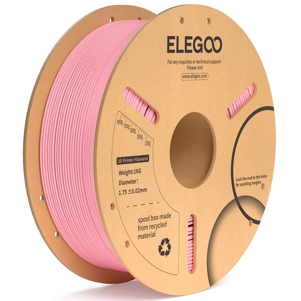 Elegoo PLA+ - Pink - 3D Filament 1.75mm, 1kg