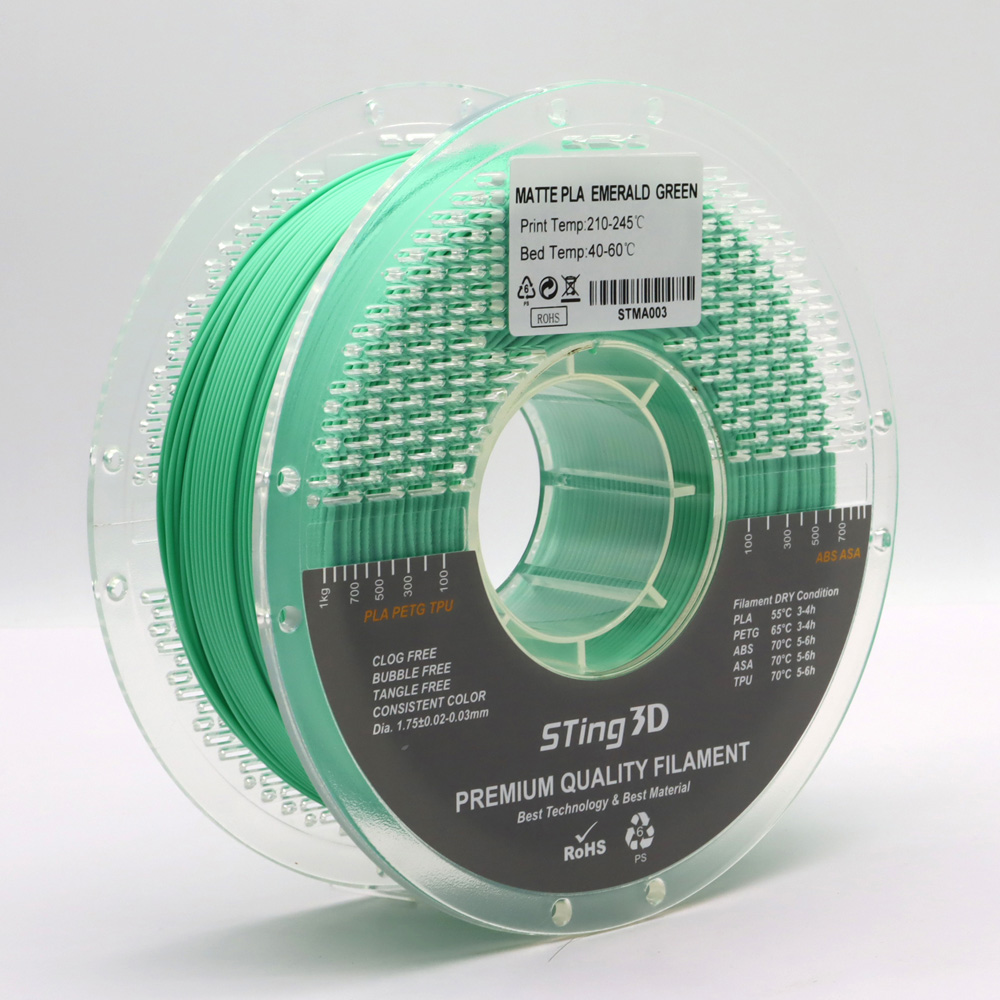 Sting3D PLA Matte - أخضر مطفي