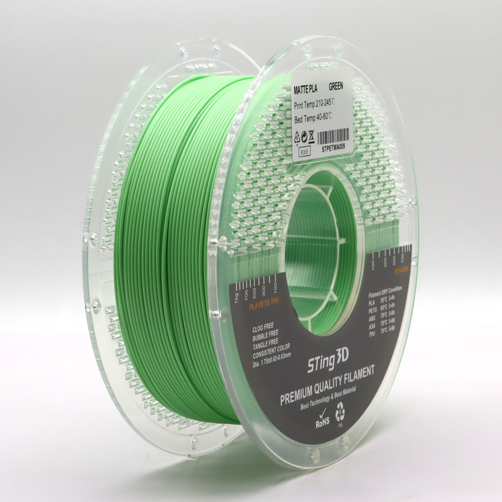 Sting3D PLA Matte - أخضر مطفي