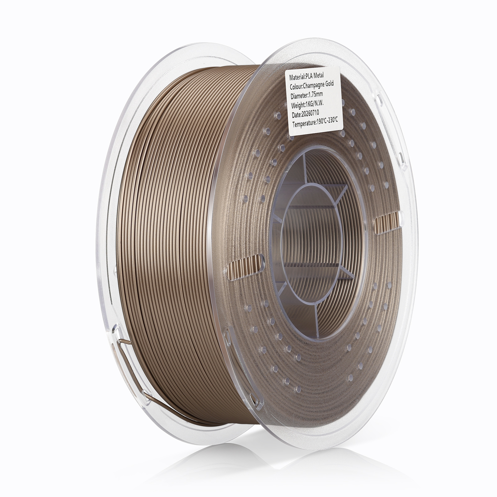 LANDU PLA Metal - Champagne Gold